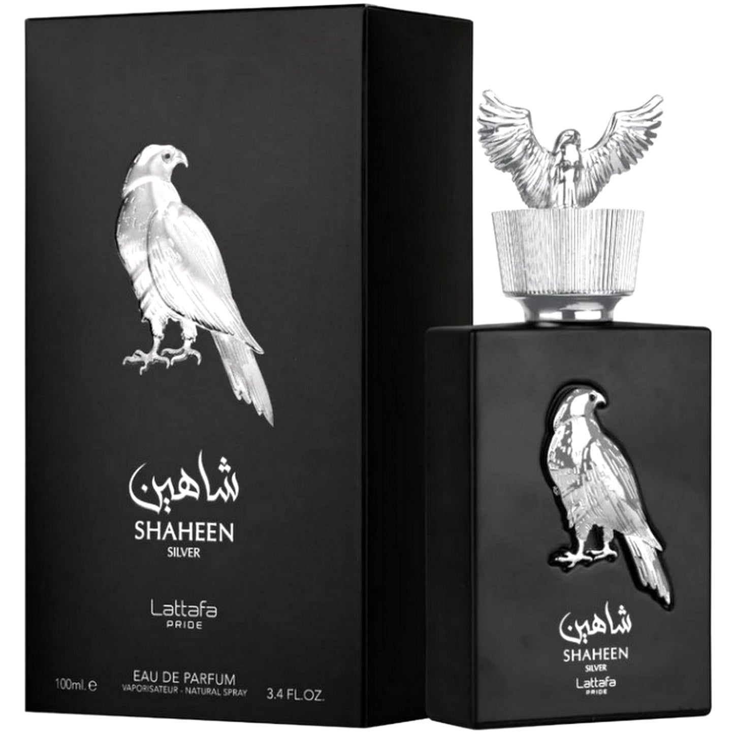 Lattafa Pride Parfüm Shaheen Silver Herren Eau de Parfum 100 ml.