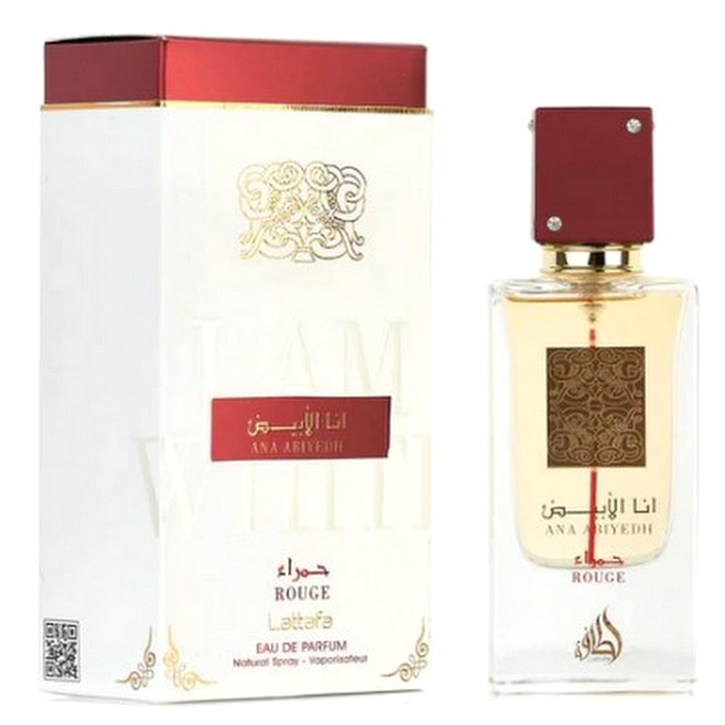 Lattafa Parfüm Ana Abiyed Rouge Damen Eau de Parfum 60 ml.