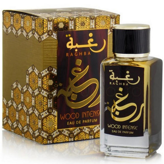 Lattafa Raghba Wood Intense Parfüm Herren Eau de Parfum 100ml.