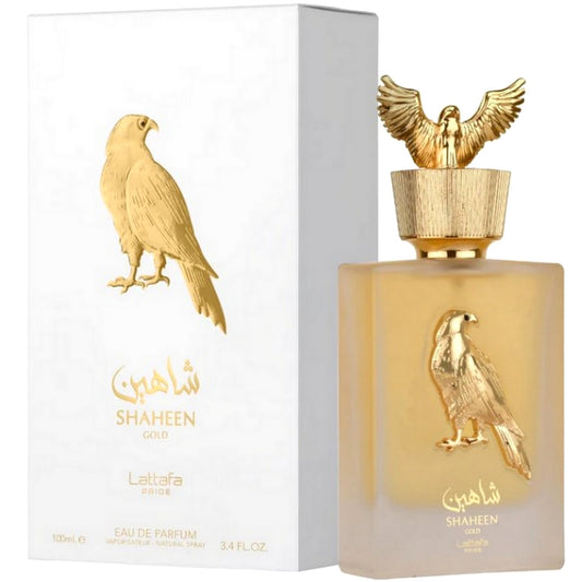 Lattafa Pride Parfüm Shaheen Gold Damen Herren Unisex Eau de Parfum 100 ml.