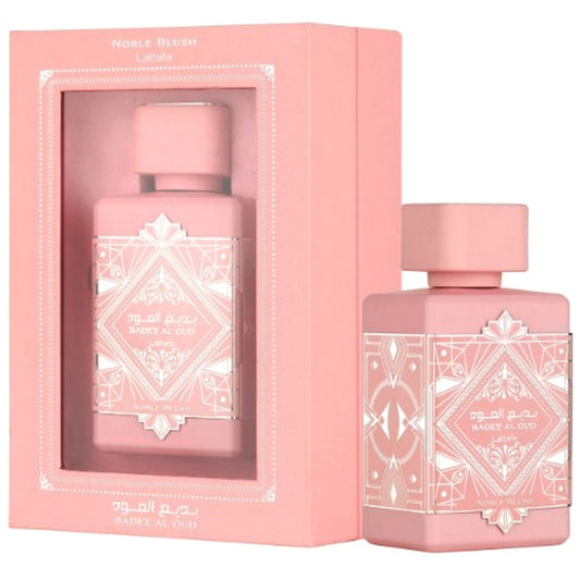 Lattafa Parfüm Badee al Oud Noble Blush Damen Eau de Parfum 100 ml.