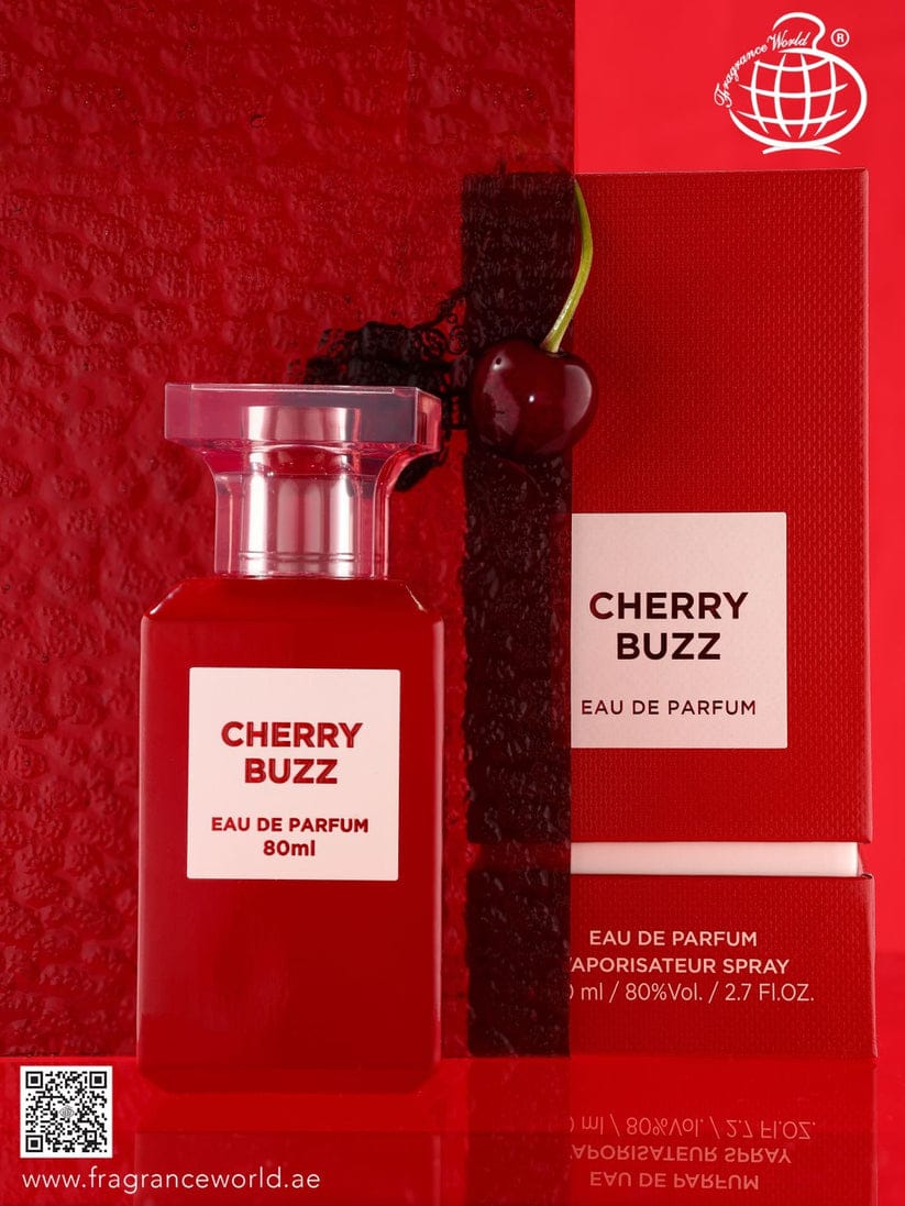 Fragrance World Eau De Parfum Cherry Buzz 80ml.